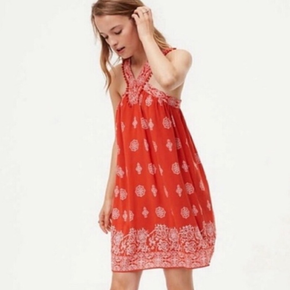 LOFT Halter Summer Dress